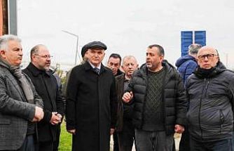 Başkan Özlü talebi yerinde inceledi