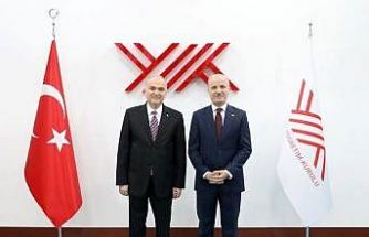 Başkan Özlü, YÖK başkanı ile görüştü