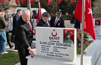 Başkan Pehlivan, şehit ailelerini ziyaret etti: "Başımızın tacısınız"