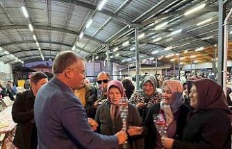 Başkan Pütün gönül sofrasına konuk olan kadınları unutmadı