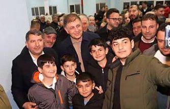 Başkan Tugay, sahur sofrasına konuk oldu