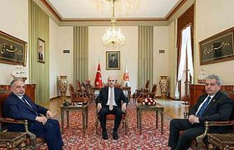 Başkan Yalçın’dan Meclis Başkanı Kurtulmuş’a anlamlı ziyaret