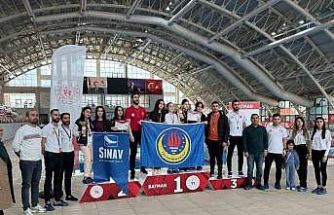 Batman’da yüzme yıldızları sahne aldı