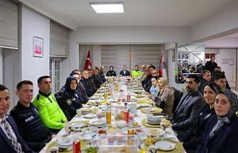 Bayburt Valisi Eldivan, emniyet personeliyle iftar programında buluştu