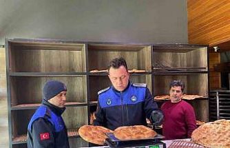 Bayburt’ta fırınlara hijyen ve gramaj denetimi