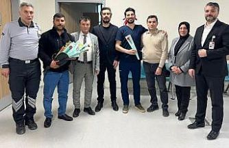 Bayburt’ta sağlık çalışanlarının 14 Mart Tıp Bayramı kutlandı