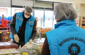 Bayram öncesi gıda satışı yapan iş yerleri denetlendi