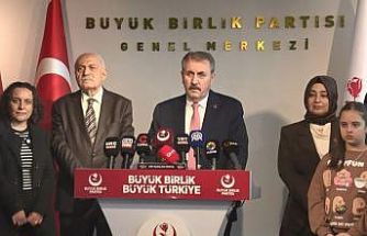 BBP Genel Başkanı Destici, partililer ve vatandaşlar ile bayramlaştı