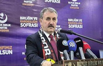 BBP Genel Başkanı Destici: "Zalimlerin de sırası gelecek ve yaptıkları zulümlerin hesabını tek tek ödeyecekler"