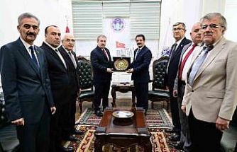 BBP Genel Başkanı Destici’den Başkan Taşkın’a ziyaret