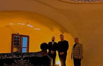 Bilecik’te Şeyh Edebali Türbesi’ne anlamlı ziyaret