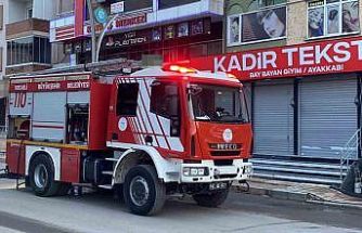 Bilgisayar patladı, ofiste yangın çıktı