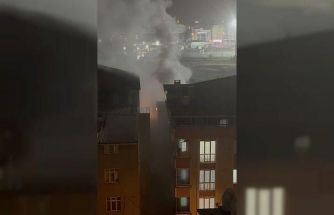 Binada çıkan yangın söndürüldü