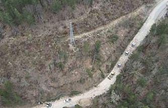 Binlerce kişinin ziyaret ettiği Valla Kanyonu ve Ilıca Şelalesi’nin yolu bayrama hazır hale getirildi