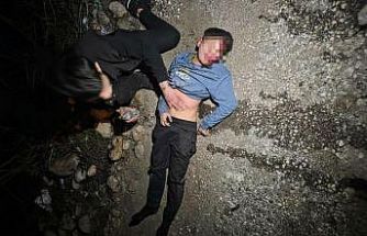 Bisikletli çocuğa otomobil çarptı