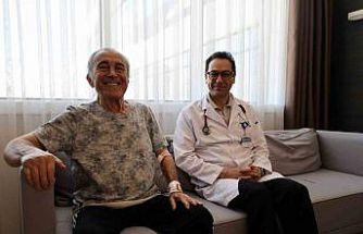 Böbrek nakilli 76 yaşındaki hasta, kolanjioskopi ile sağlığına kavuştu