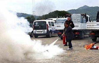 Bodrum’da yangın güvenliği bilinci artırılıyor