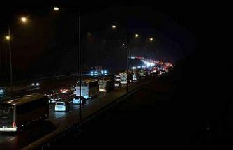 Bolu geçişinde bayram trafiği kilit