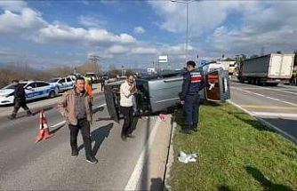 Bolu’da D-100’de feci kaza: 6’sı çocuk 9 kişi yaralandı