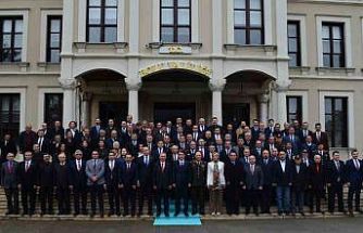 Bolu’da protokol bayramlaştı