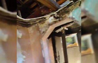 Bolu’da soba kaynaklı yangın evi harabeye çevirdi