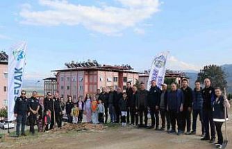 Bozdoğan’da fidan dikimi