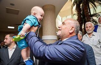 Bu ilçede bebek sahibi olan ailelere 6 bin TL nakdi destek