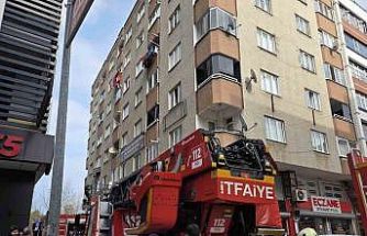 Bulaşık makinesi alev aldı, yangın büyümeden söndürüldü