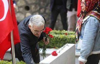 Bursa protokolünden Pınarbaşı Şehitliği’ne anlamlı ziyaret