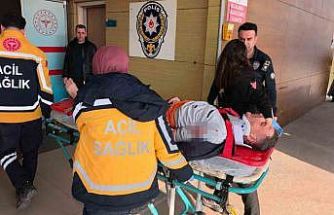 Bursa’da otomobilin çarptığı yaya ağır yaralandı