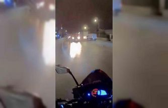 Bursa’da ters yönden gelen otomobil tehlike oluşturdu