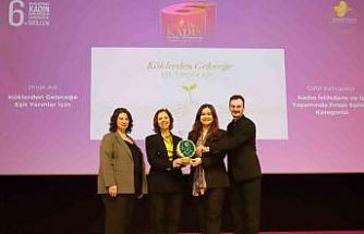 Bursa’da Yeşim Grup’a Kadın Dostu Markalar Farkındalık Ödülü