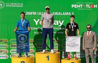 Bursalı sporcu Türkiye ikincisi oldu