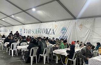 Büyükşehirin iftar sofraları gönüllere dokunuyor