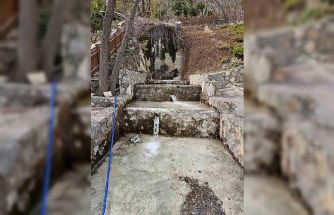 Çameli’nin önemli su kaynaklarında Paşaderesi Şelalesi yeniden akmaya başladı