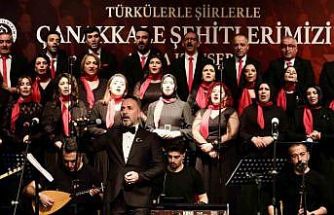 Çanakkale ruhu türkülerle yaşatıldı