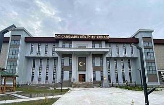 Çarşamba Hükümet Konağı tam kapasite hizmette