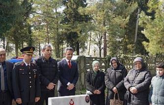 Çaycuma’da şehitlerin kabirleri başında dualar edildi