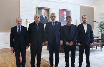 Celal Çoban, Bakan Memişoğlu ile görüştü