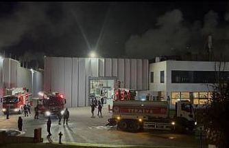 Çerkezköy OSB’de fabrika yangını kontrol altına alındı