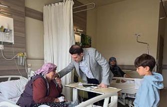 Çivril protokolü bayramda vatandaşlar ve görevi başındaki personeli yalnız bırakmadı