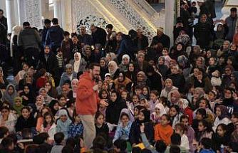 Çocuklar Şahinbey Belediyesi’nin cami etkinliğinde buluştu