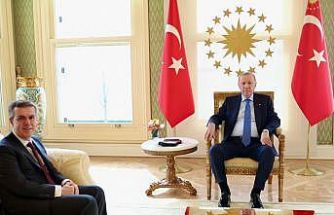 Cumhurbaşkanı Erdoğan, İhlas Holding Yönetim Kurulu Başkanı Ören’i kabul etti