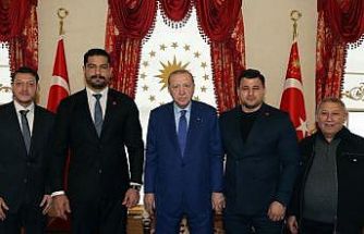 Cumhurbaşkanı Erdoğan, Taha Akgül’ü kabul etti