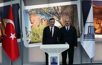 Cumhurbaşkanı Yardımcısı Cevdet Yılmaz, Çanakkale Valiliğini ziyaret etti