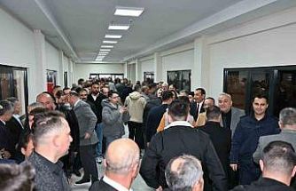 Demirci’de geleneksel bayramlaşma törenine yoğun katılım