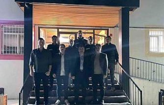 Dicle Kaymakamı Atış, polislerle iftarda bir araya geldi