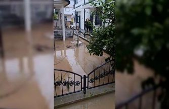 Didim’de sağanak yağış etkili oldu