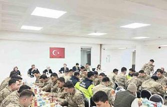 Digor Kaymakamı Ahmed Tayyib Kahraman, jandarma personeliyle iftarda buluştu