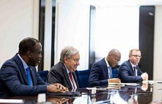 Dışişleri Bakanı Hakan Fidan, Birleşmiş Milletler Genel Sekreteri Antonio Guterres ile Ankara’da bir araya geldi.